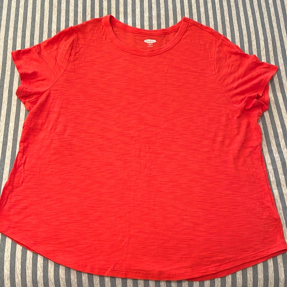 Old Navy orange/coral t-shirt XXL